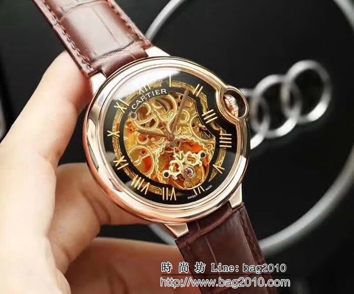 CARTIER卡地亞 藍氣球系列 男士機械腕表 WSS2648